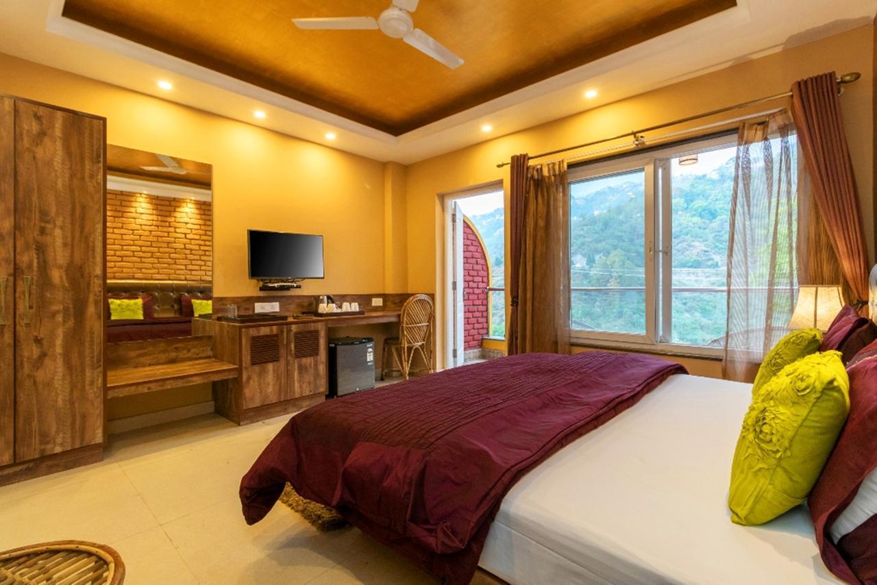 Nirvana Lodge And Lounge มัสซูรี ภายนอก รูปภาพ